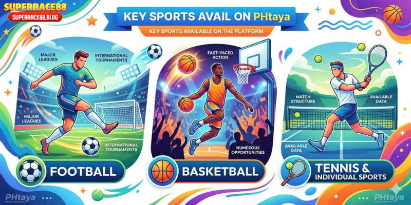 Key Sports Available on the Platform